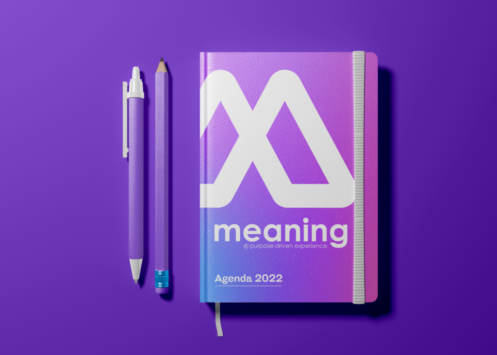 projeto de marca e identidade visual para Meaning